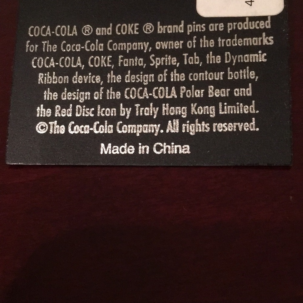Coca-Cola Clock Pin - Picture 2 of 5